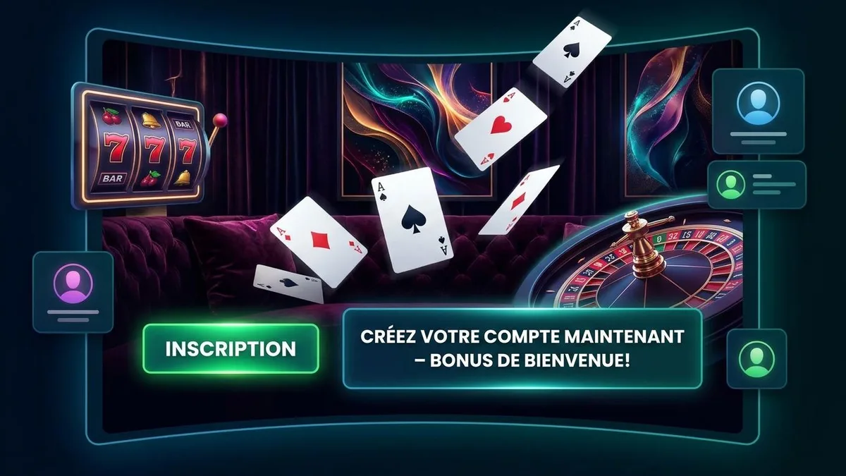 Inscription avec bonus